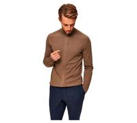 Selected Gilet zippé Berg Marron 2XL Homme