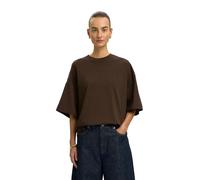 Selected T-shirt à Manches 3/4 Col Oversized