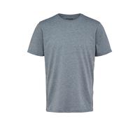 SELETED HOMME T-Shirt Slhaspen SS O-Neck Noos pour Homme, Mélange de Gris Moyen., M