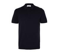 Selected Berg Short Sleeve Polo Bleu M Homme
