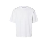 Selected Oscar Relax Fit Short Sleeve T-shirt Blanc M Homme