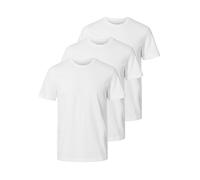 Selected Cormac Short Sleeve T-shirt 3 Units Blanc M Homme