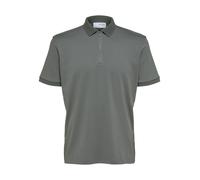 Selected Fave Short Sleeve Polo Vert L Homme