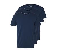 SELECTED T-Shirt 'Roland' bleu marine / bleu foncé, Taille XXL