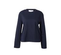 Selected Essential Boxy Long Sleeve T-shirt Bleu L Femme