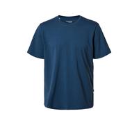 SELECTED T-Shirt 'SLHAspen' bleu foncé, Taille M
