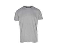 Selected T-shirt Slhaspen SS O-Neck Noos pour homme – mélange gris moyen – M