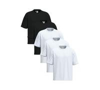 SELECTED T-Shirt 'SLHCORMAC' noir / blanc, Taille S