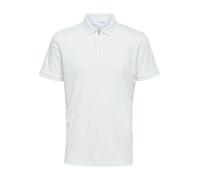 Selected Fave Short Sleeve Polo Blanc XL Homme