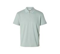 Selected Fave Short Sleeve Polo Vert L Homme