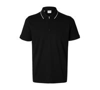 SELECTED T-Shirt 'SLHFave' noir / blanc, Taille S