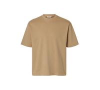 SELECTED T-Shirt 'SLHOSCAR' noisette, Taille L