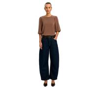 Selected Tenny 3/4 Sleeve Blouse Marron XS Femme