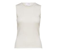 SELECTED FEMME Top en Maille sans Manches Birch L Birch L