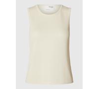SELECTED Tops en tricot 'SLFMoon' écru, Taille XL