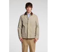 SELECTED Veste mi-saison marron / gris, Taille XXL