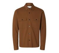 SELECTED Chemise marron, Taille XXL