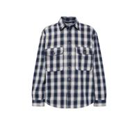 SELECTED Veste mi-saison 'Mason' bleu marine / blanc, Taille S