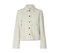 SELECTED Veste mi-saison 'SLFRELAXED HOTEL AMOUR' crème / bleu, Taille S