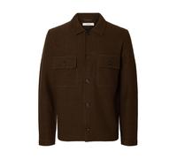 SELECTED Veste mi-saison 'SLHNealy' chocolat, Taille XL