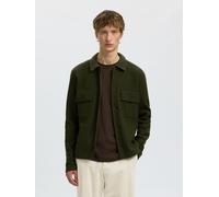 SELECTED Veste mi-saison 'SLHNEALY' vert foncé, Taille XL