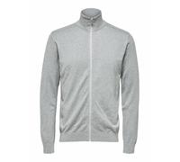 SELECTED Vestes en maille 'Berg' gris, Taille XXL