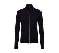 Selected Dane Full Zip Sweater Noir S Homme