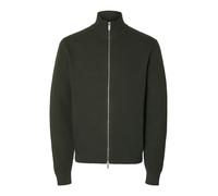 SELECTED Vestes en maille 'SLHDane' vert foncé, Taille L