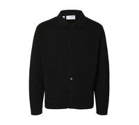 Selected Homme, Homme, Pulls, Noir, Taille: M Cardigan Tricot Coupe Décontractée