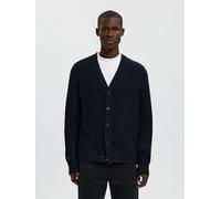 SELECTED Vestes en maille 'SLHTom' bleu nuit, Taille S