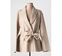 selected vestes femme de couleur beige 42