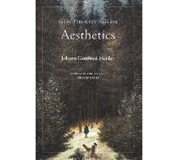 Selected Writings On Aesthetics