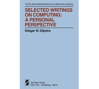 Selected Writings On Computing: A Personal Perspective