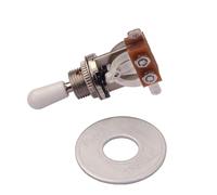 Sélecteur 12, Bascule de Pick-up Tige Filetée MM pour Guitare Électrique | Écrou Moleté et Rondelle Plate Inclus, Alliage D'aluminium et Métal Remplacement DIY Guitare
