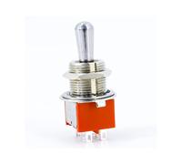 Sélecteur à Bascule 3 Positions pour Guitare et Basse, 6 Broches Marche/Arrêt/Marche, 2 A 250 V CA / 5 A 125 V CA
