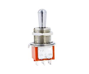 Sélecteur à Bascule 3 Positions pour Guitare et Basse, 6 Broches Marche/Arrêt/Marche, 2 A 250 V CA / 5 A 125 V CA