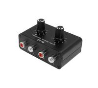 Sélecteur Audio Stéréo 3,5 mm, Commutateur Audio Stéréo Bidirectionnel avec Contrôle Du Volume