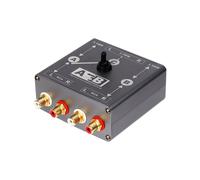Sélecteur Audio Stéréo Passif 3,5 mm pour RCA, Bidirectionnel 2 Entrées/1 Sortie / 1 Entrée/2 Sorties
