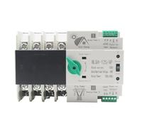 Sélecteur automatique de production d'énergie photovoltaïque 380 V, commutateur de conversion automatique à double alimentation continue 4P 100 A 63 A, 1 pièce(4P 100A)