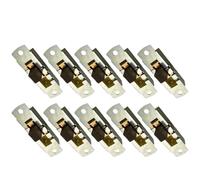 Sélecteur coulissant de contrôle de puissance 4 positions 10 broches AC 250 V 8 A pour l ' entretien des petits appareils, pièce de rechange du corps en métal, composant de contrôle du sélecteur pièce