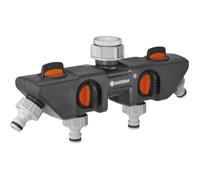 GARDENA Sélecteur 4 circuits, 33,3 mm (G 1"), 26,5 mm (G 3/4") 8194-20