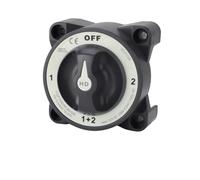 Sélecteur de batterie à Circuit unique M12 12V-48V 500A AFD for voiture, 1 pièce, isolateur, déconnexion, interrupteur rotatif coupé(AFD 4 Positions)