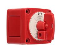 Sélecteur de batterie marine, interrupteur de déconnexion haute Performance, marche/arrêt, rouge