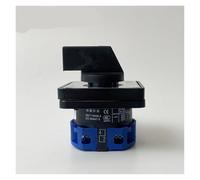 Sélecteur de bouton rotatif LW26-20 LW28-20 YMW26-20/1, 20A, multi-positions, 4 bornes, commutateur à came(1-0-2)