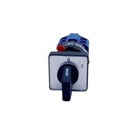 Sélecteur de changement commutateur à came rotatif, taille montage trou unique LW26-10A mm 16.2 pôles 1/2/3/4(1P-4 Terminals)