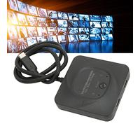 Sélecteur de Commutateur USB C HD 8K 60 Hz, Charge Rapide, Indicateur d'alimentation, Répartiteur Plug and Play 2 en 1 pour PC, avec Interrupteur à Un Bouton, pour Souris,