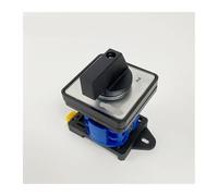 Sélecteur de conversion monté sur rail DIN 20 A LW26-20/2, circuit de commande de sélection de rotation à deux pôles, commutateur à cames(OFF-ON)
