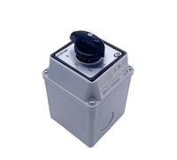 Sélecteur de Conversion universel 20A avec boîte LW26-20/4, sélection de Rotation à quatre pôles, Circuit de commande étanche, interrupteur à came