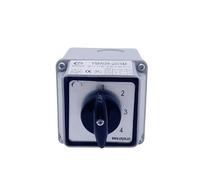 Sélecteur de Conversion universel 20A avec boîte LW26-20/4, sélection Rotation à quatre pôles, Circuit commande étanche, interrupteur came