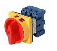 Sélecteur de déconnexion de cadenas, 30 3P 4P 690V 25/32/40/63/80/100A, 1 pièce, avec panneau marche-arrêt, commande d'alimentation, remplacement LW30(4P,25A)
